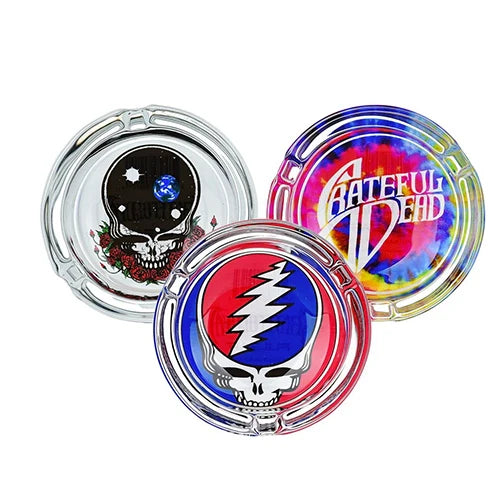 Pulsar x Grateful Dead Glass Ashtray - Assorted Styles