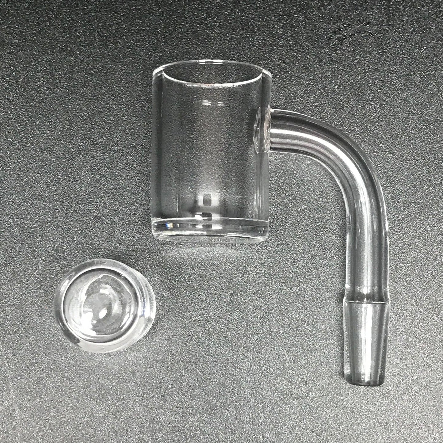 Quartz Banger - 10mm Male 90° with Cup Insert