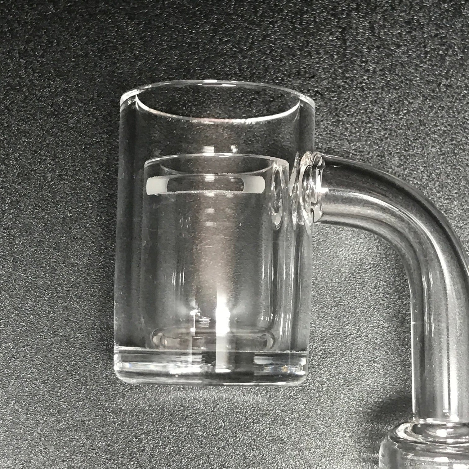 Quartz Banger - 14m Female 90 Degree with Slitted Insert