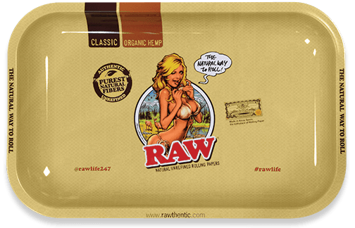 RAW Girl Rolling Tray - Small