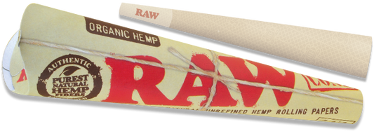 RAW Organic Hemp 1¼ Cones - 6 Pack SALE