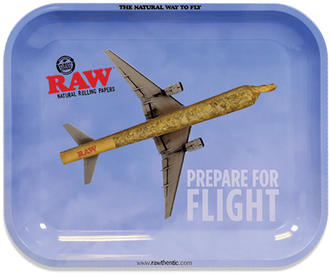 RAW Prepare For Flight Rolling Tray - Large