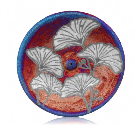 Raku Potteryworks Ginko Incense Burner SALE