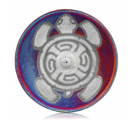 Raku Potteryworks Turtle Incense Burner SALE