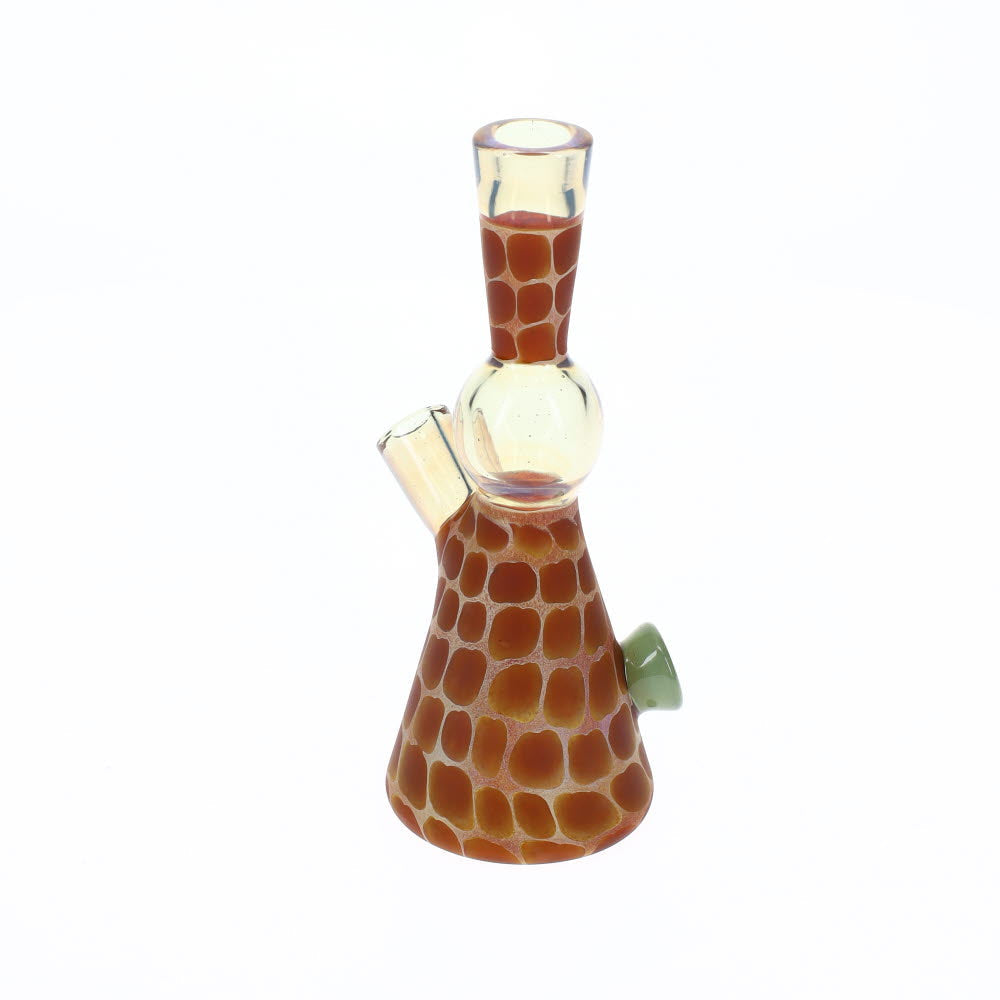 Robertson Glass CFL Purple Giraffe Mini Tube