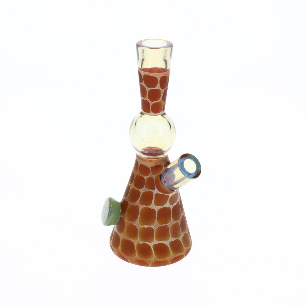 Robertson Glass CFL Purple Giraffe Mini Tube