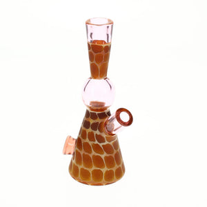 Robertson Glass Pink Giraffe Mini Tube