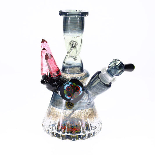 Rotational Science Glass Crystal Twist Neck Beaker