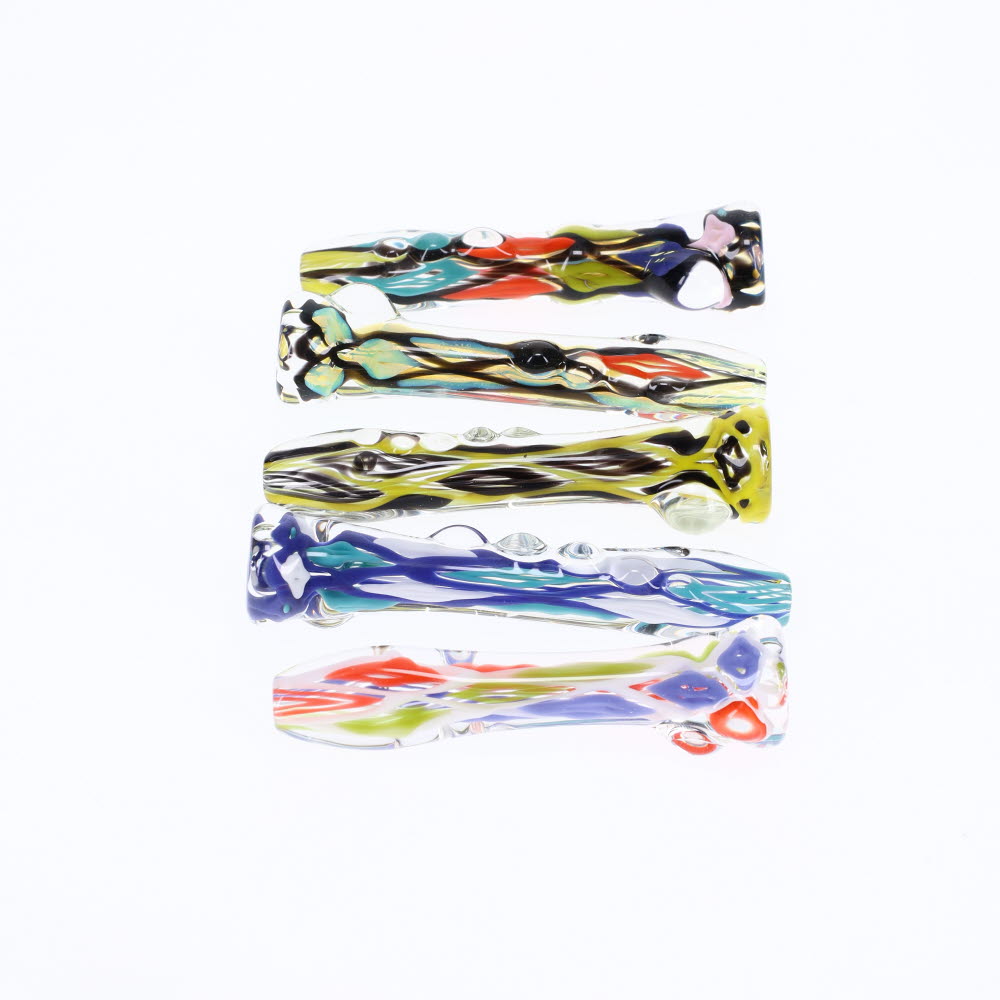 Rotational Science Glass Diamond Line Mix Color Onie