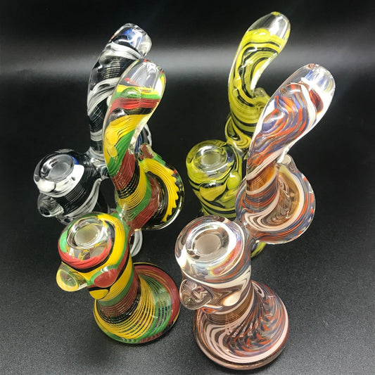 Rotational Science Glass Fillacello Twist Bubbler