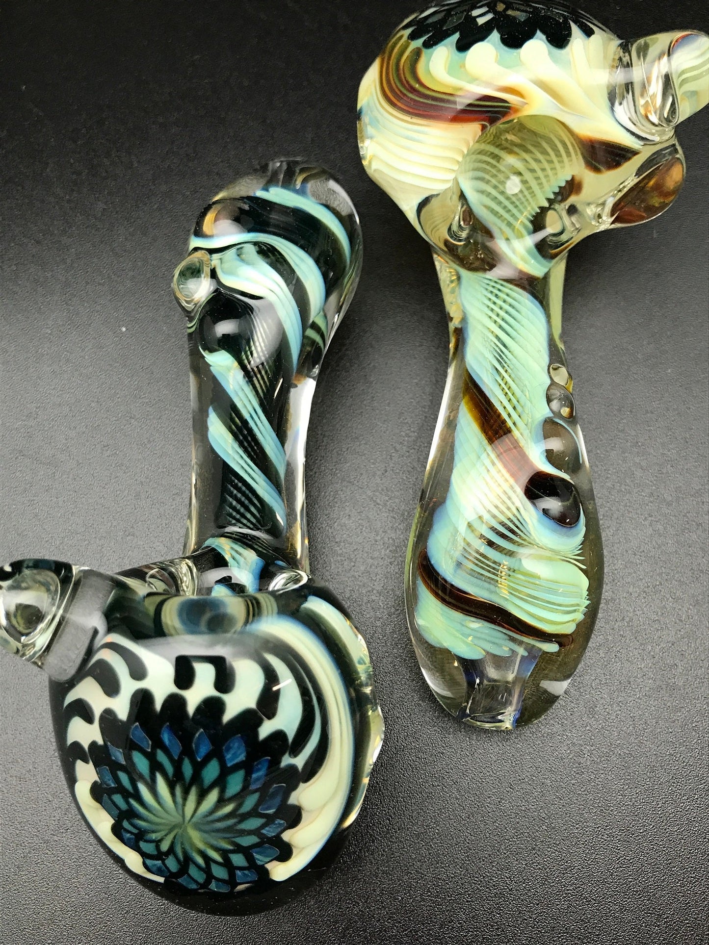 Rotational Science Glass Fillacello Twist Fumed Sherlock