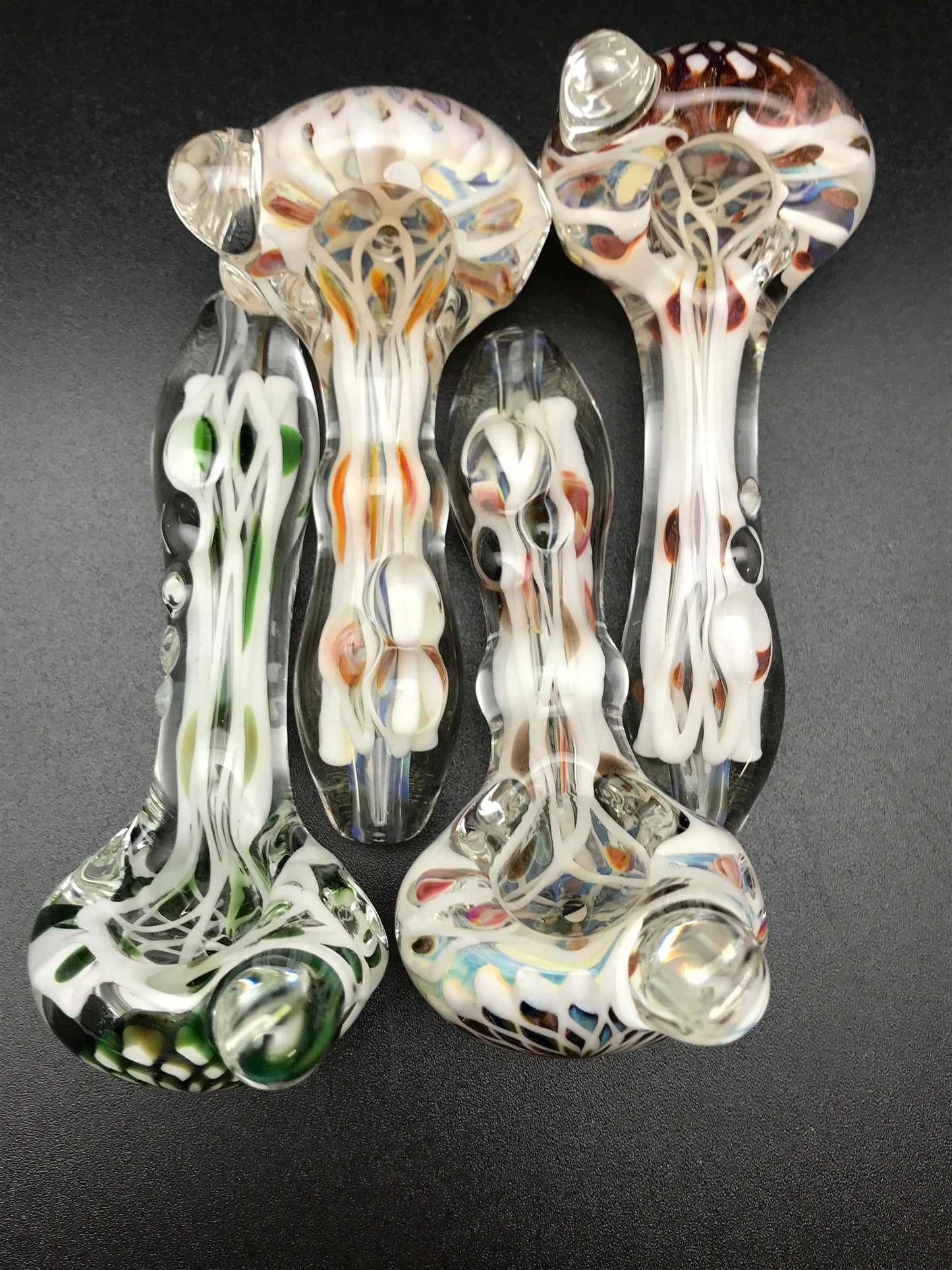 Rotational Science Glass Ratticello White Pipe