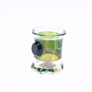 Rotational Science Glass Worked Cut Shot Glass