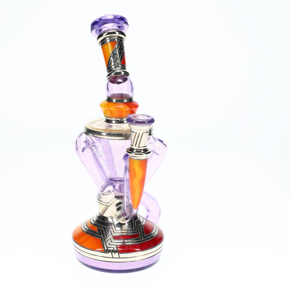 Ryan Fitt x Jared Cortland x Beltz Meltz Purple Fire TriCycler Collab