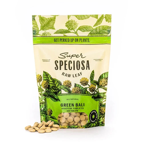 Super Speciosa Green Bali 500 Tablets