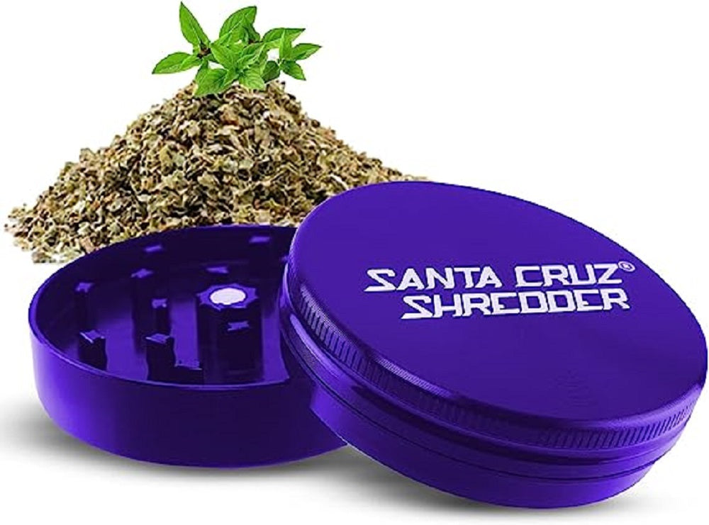 Santa Cruz Shredder 2 Piece Grinder - Medium - Purple