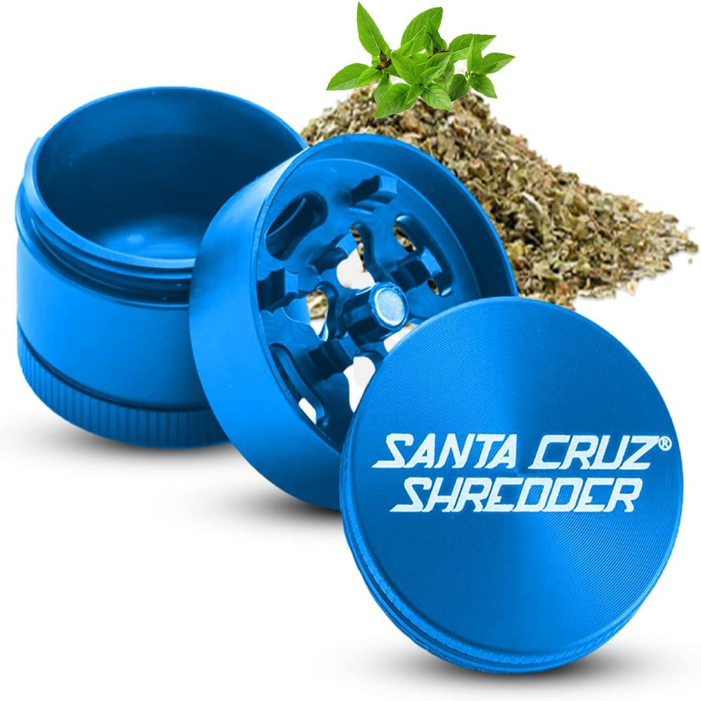 Santa Cruz Shredder 3 Piece Grinder - Medium - Blue