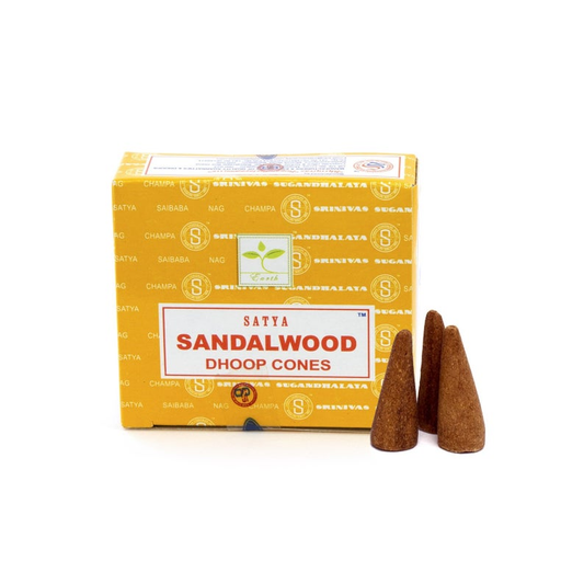 Sandalwood Satya Dhoop Incense Cones