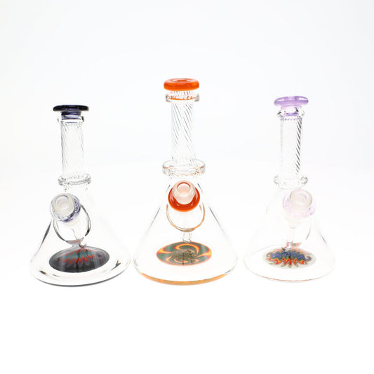 Selfridge Glass Color Rim Mini Beaker SALE