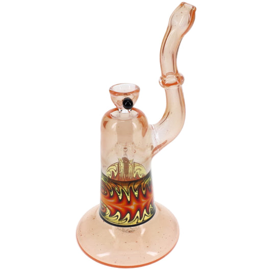 Slob Glass Dewar Bubbler - Hot Sauce