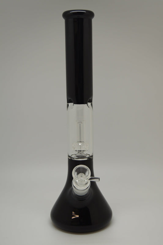 Solid Color Clear Window Showerhead Perc Beaker
