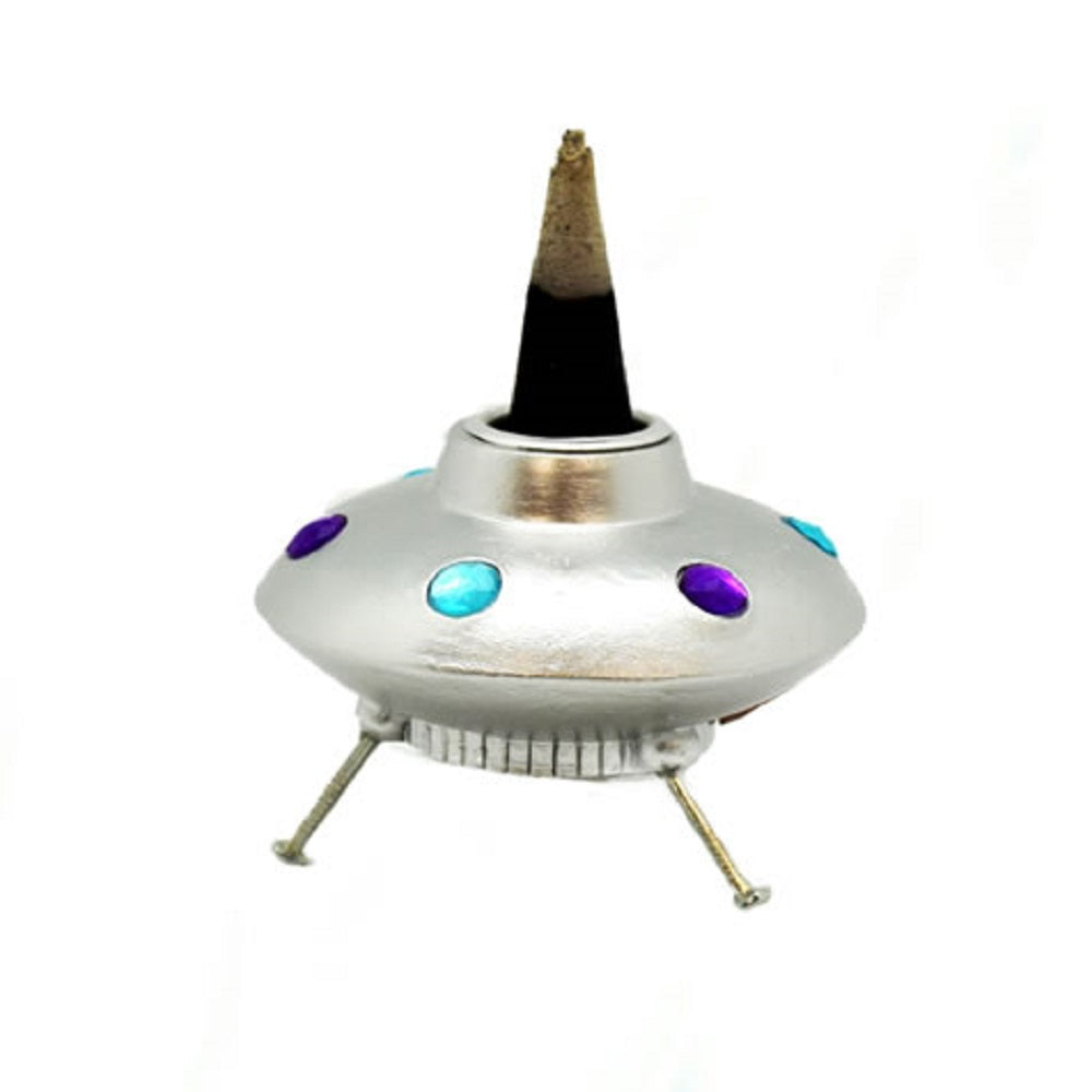 Space Ship Backflow Incense Burner