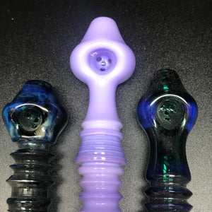 Str8 Glass Ribbed Multi Hole Pipe