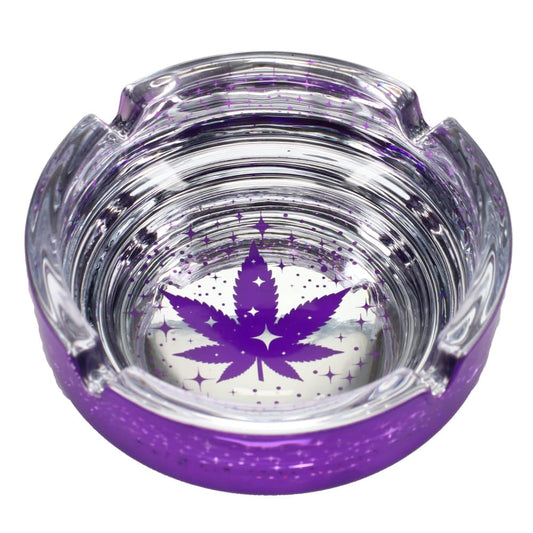 Purple Leaf Galaxy Ashtray