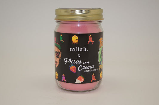 The ORIGINAL Puffs Pendy Melts Candle - Fresas Con Crema