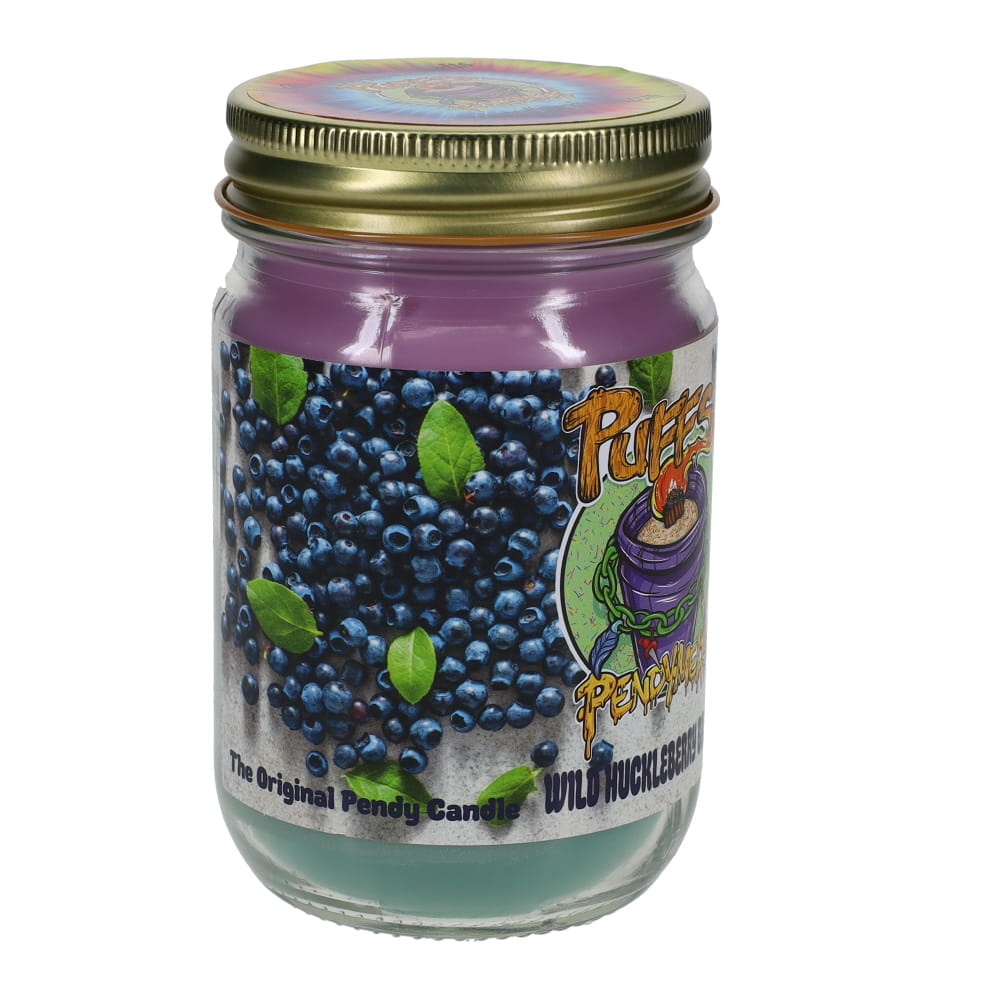 The ORIGINAL Puffs Pendy Melts Candle - Wild Huckleberry Basil