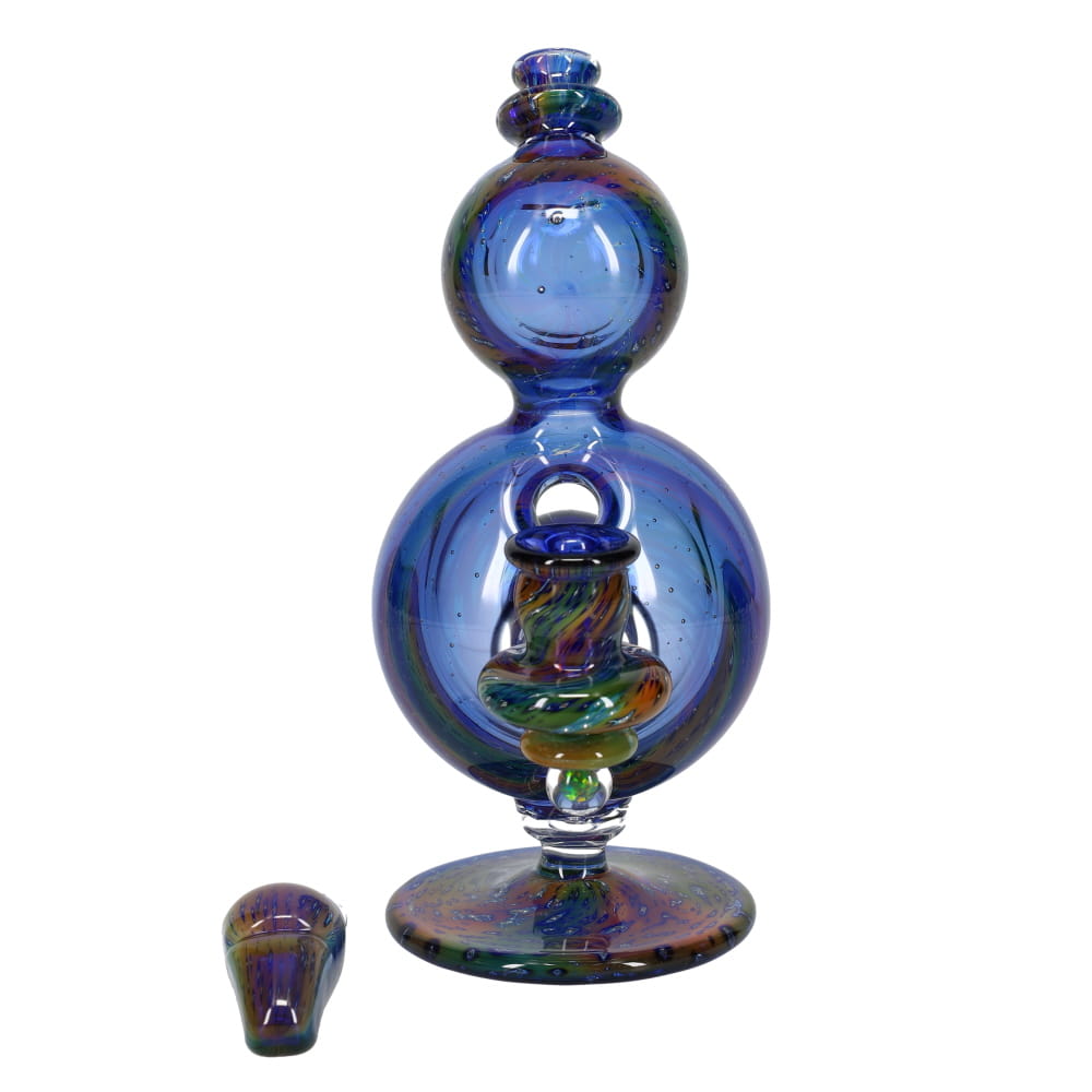 BK Glass Bros x Toe Jam Glass Space Tech Dome Bubbler with Pendant SALE