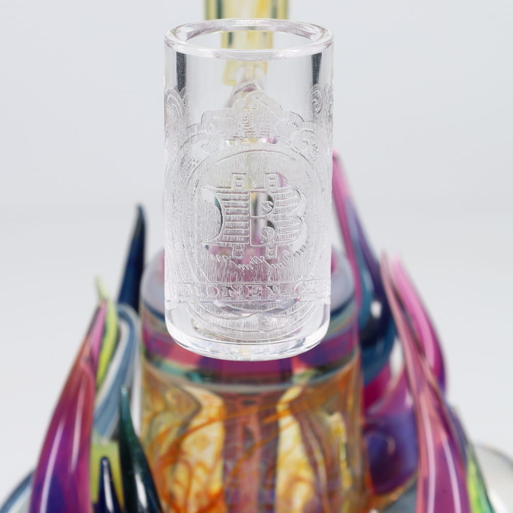 B Money Glass #16 Banded with Case Bubbler