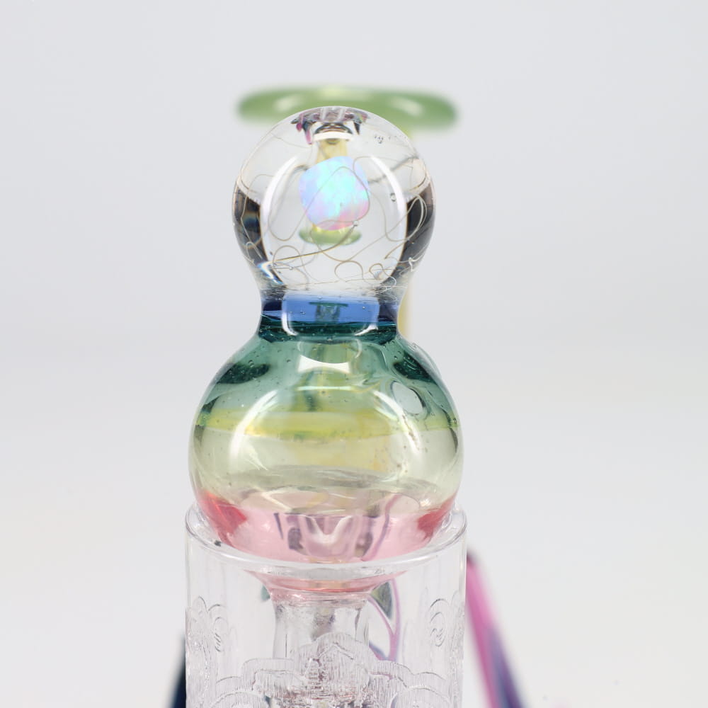 B Money Glass #16 Banded with Case Bubbler