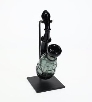 Tony Cray Etched Hanging Bubbler