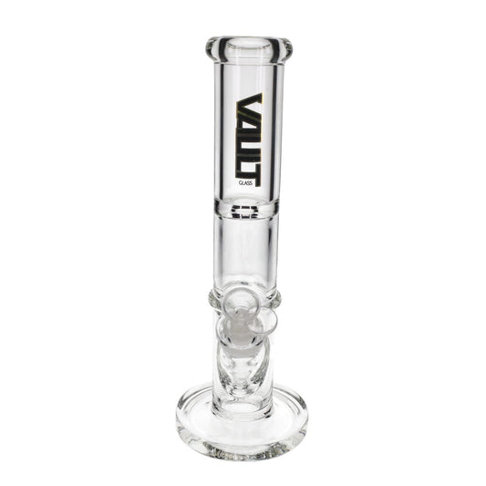 Vault Glass Clear 7mm Thick w/ Splash Guard Straight Tube - 12"