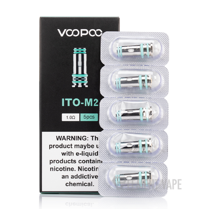 VooPoo ITO 1.0ohm Replacement Coils - 5 Pack