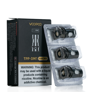 VooPoo TPP DM1 0.15ohm Replacement Coils - 3 Pack