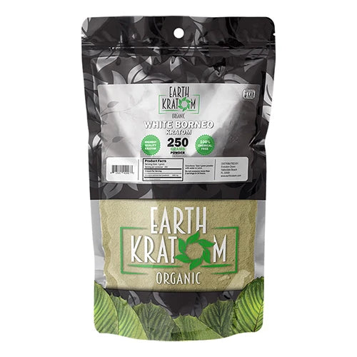 Earth Kratom White Borneo - 250g Powder