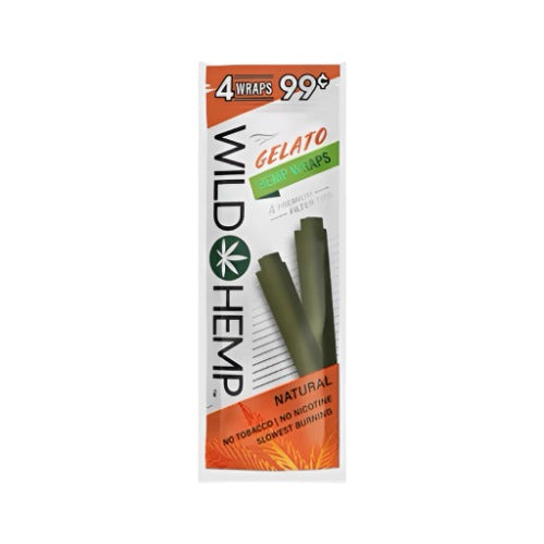 Wild Hemp Gelato Wraps 4 pack