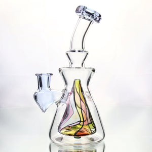 Windstar Glass Purple Paisley Bubble Rig