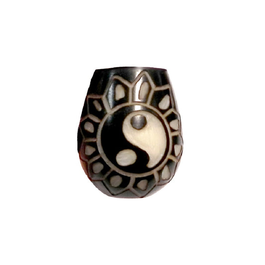 Tagua Ying Yang Pipe 