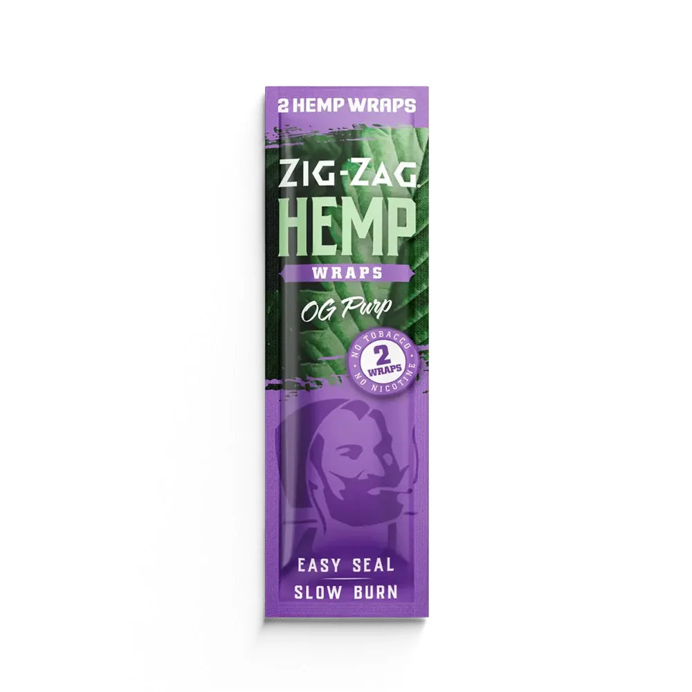 Zig Zag Wraps Hemp OG Purple 2/.99