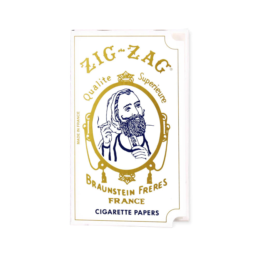 Zig Zag White Single Wide Rolling Papers - 1"