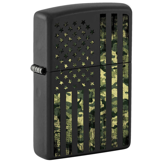 Zippo Lighter Camouflage United States Flag