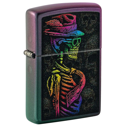 Zippo Lighter Skeleton w/ Hat SALE