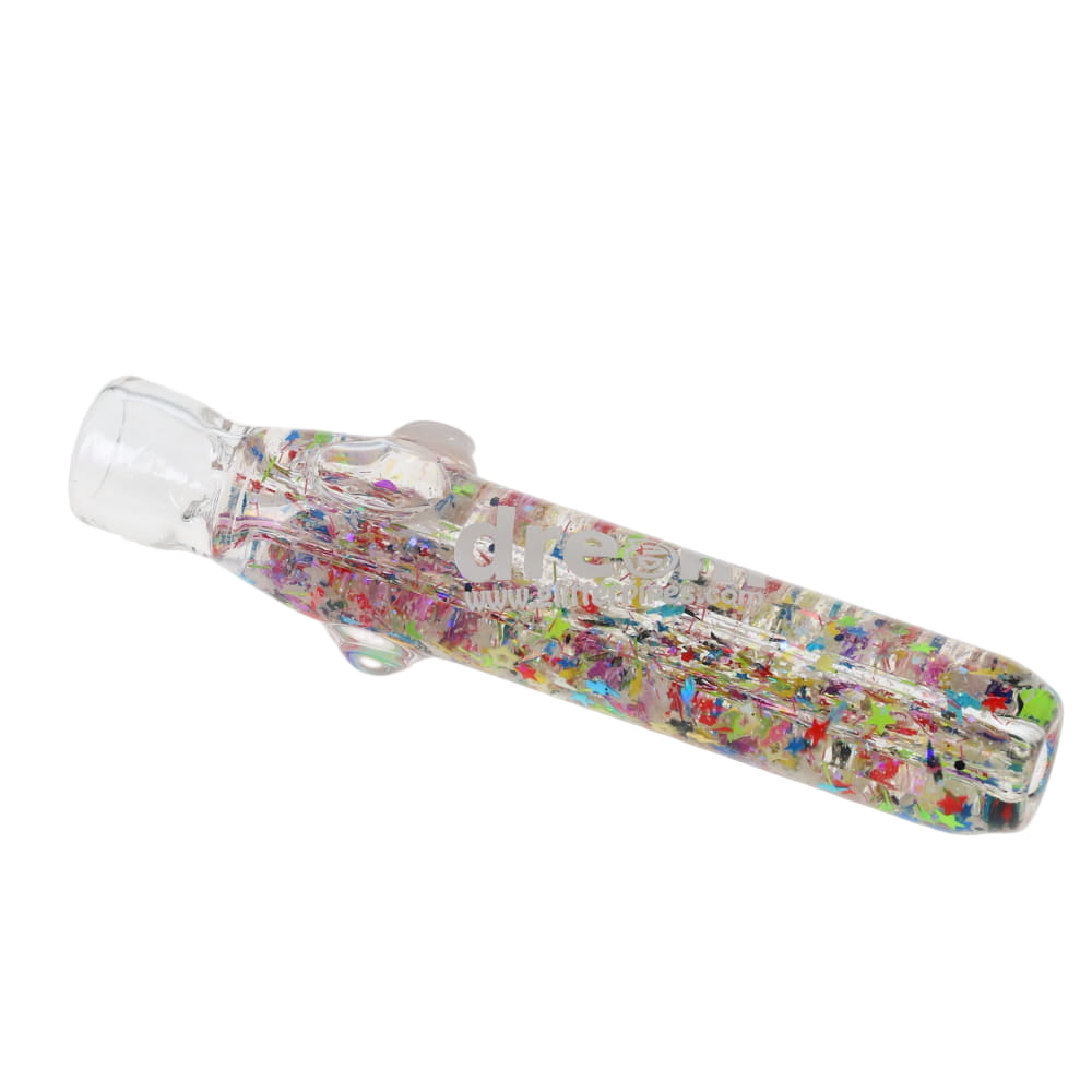 Dream Galaxy Glitter Chillum - Assorted Colors