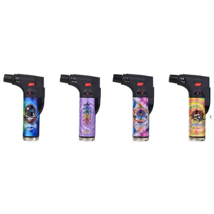 Grateful Dead x SMOXY Classix Torch Lighter - Tie Dye Assorted Colors