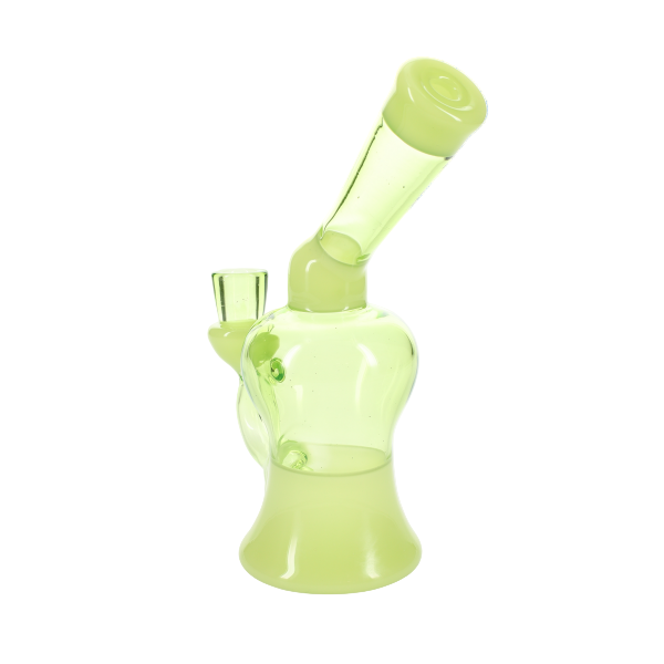 Jack Steele Glass Yoshi/Hatrade Shaft Bubbler