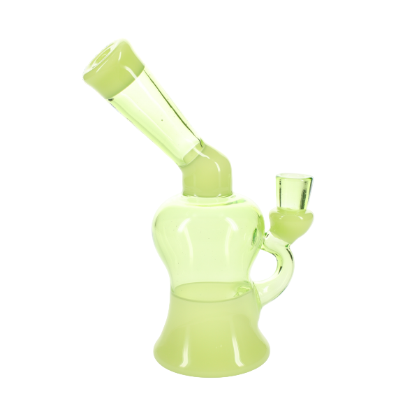 Jack Steele Glass Yoshi/Hatrade Shaft Bubbler