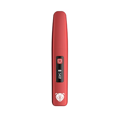 Bear Quartz TRIO 2.0 Hot Blade & Precision Temperature Reader - Red